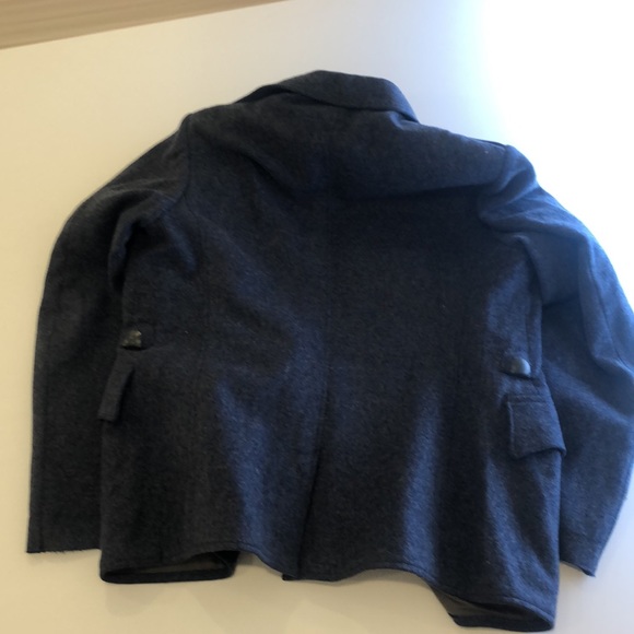 Swiss Cross Military Mens WW11 Wool Jacket, Sz 46 p, Epaulets, 5 pockets, 7 butt - Picture 3 of 6